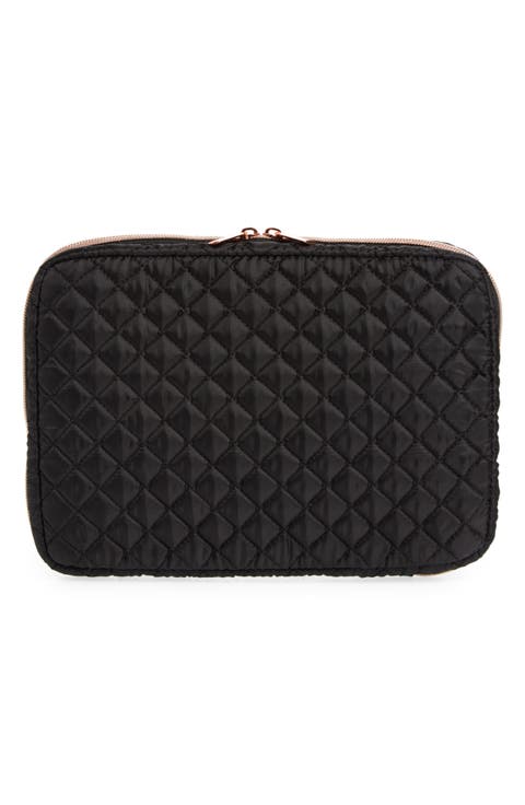 Coco Quilt Hanging Cosmetic Case