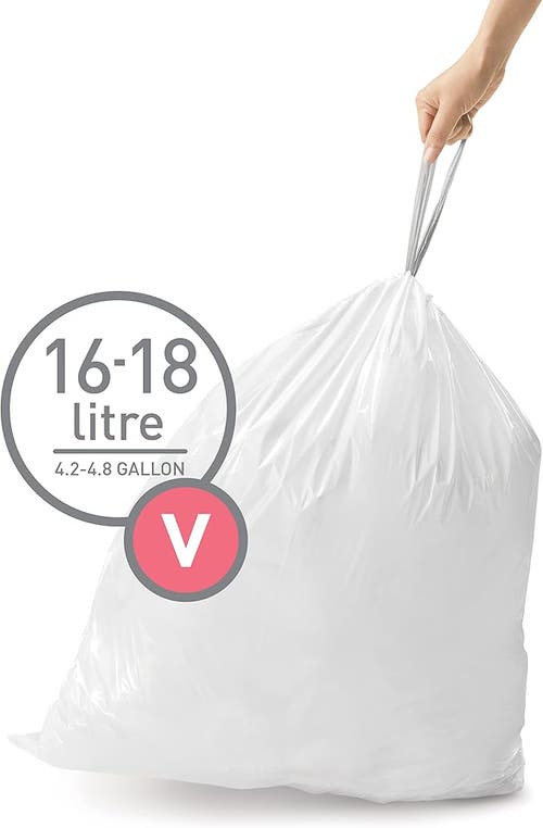 Simplehuman Code V Custom Fit Liners With Quick Dispense Packs