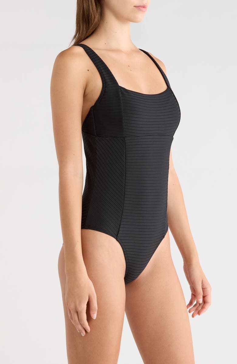 Rip Curl Premium D- & D-Cup One-Piece Swimsuit, Alternate, color, Black