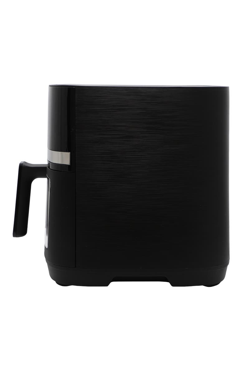 8.5 Quart Digital Electric Air Fryer with Transparent Window in Black, Alternate, color, Black