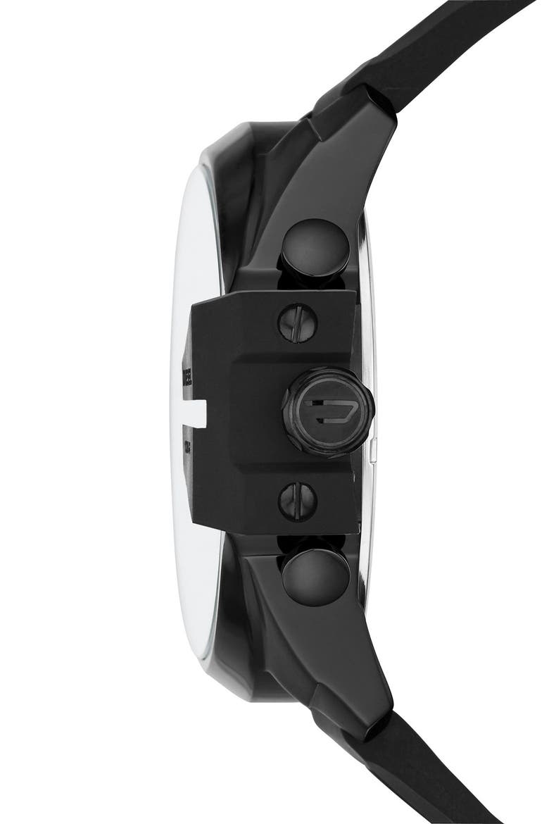 'Chief' Chronograph Watch, 51mm, Alternate, color, BLACK