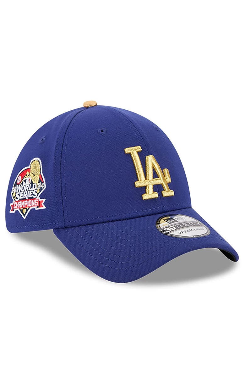 New Era Men's New Era  Royal Los Angeles Dodgers 2025 Gold Collection 39THIRTY Flex Hat, Main, color, 