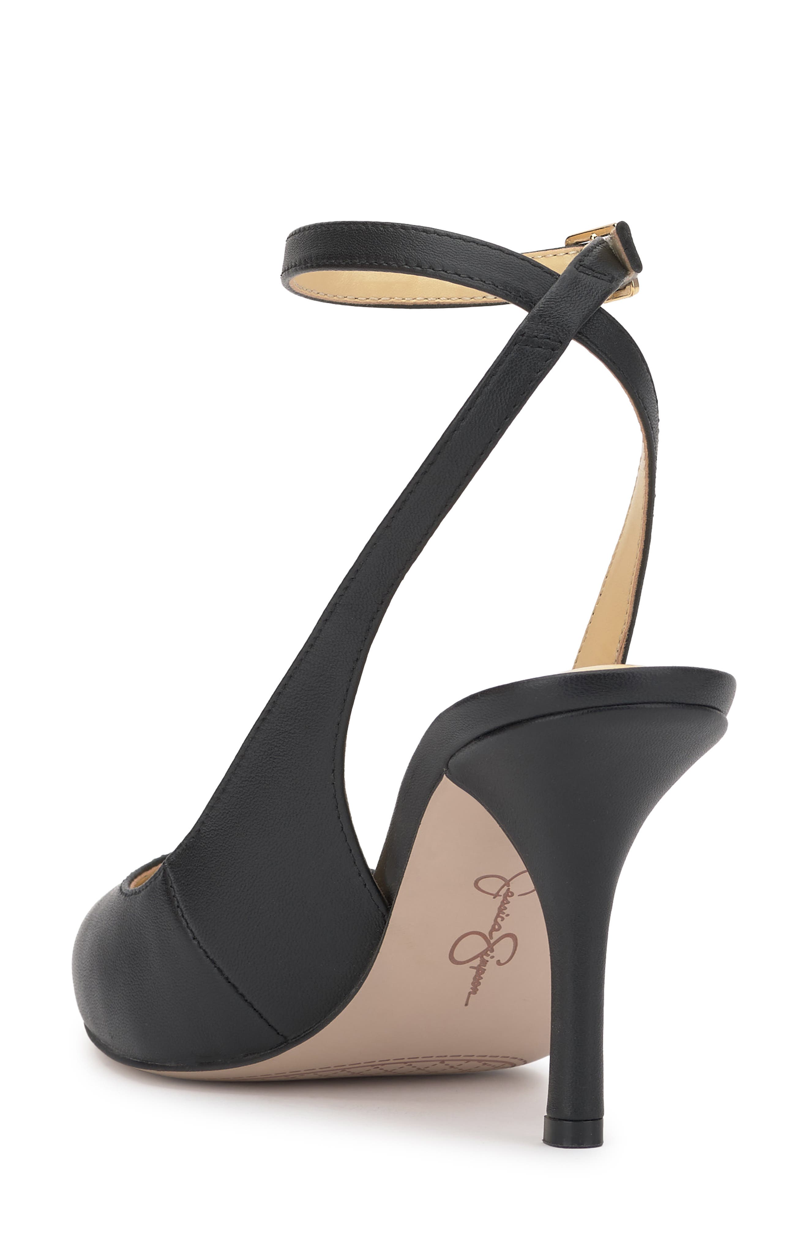 Jessica Simpson Miriale Ankle Strap Pointed Toe Pump, Alternate, color, 