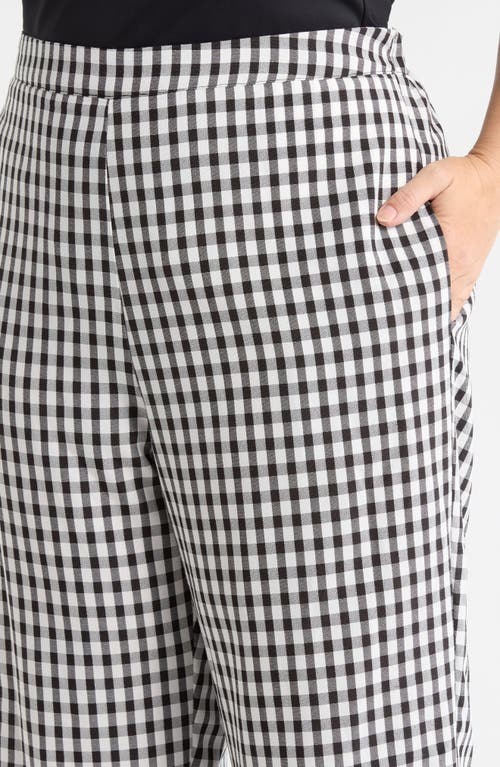 Sugarlips Doverly Checker Gill Capri Pants In Multi