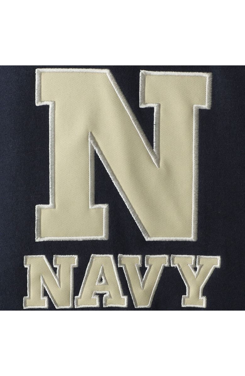 COLOSSEUM Men's Colosseum Navy Navy Midshipmen 2.0 Lace-Up Pullover Hoodie, Alternate, color, Navy