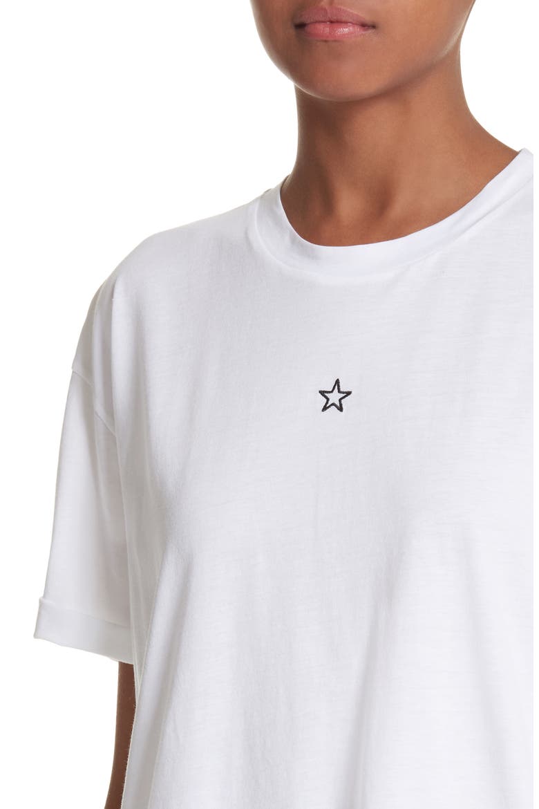 Ministar Logo Cotton Tee, Alternate, color, PURE WHITE