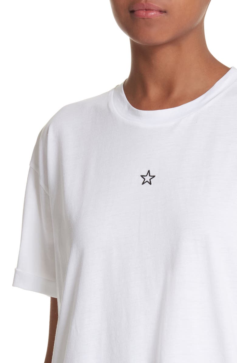 Stella McCartney Ministar Logo Cotton Tee, Alternate, color, 