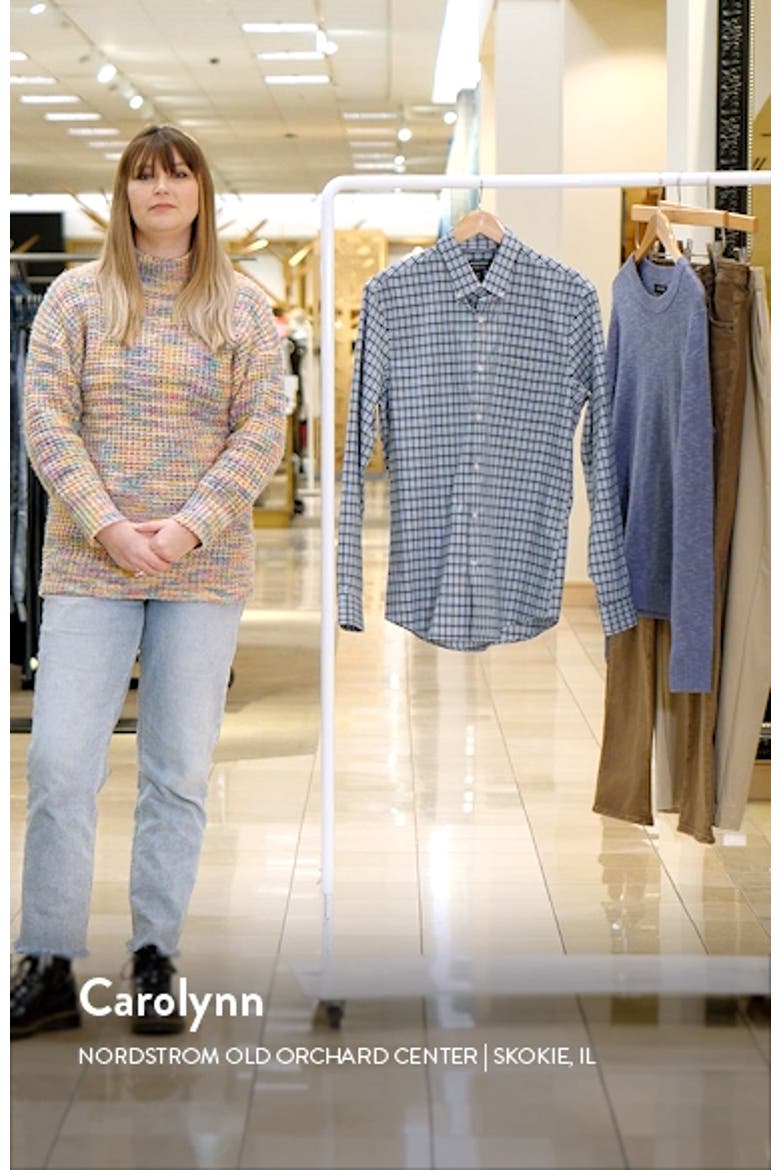 Trim Fit Tech-Smart Plaid Button-Down Shirt video