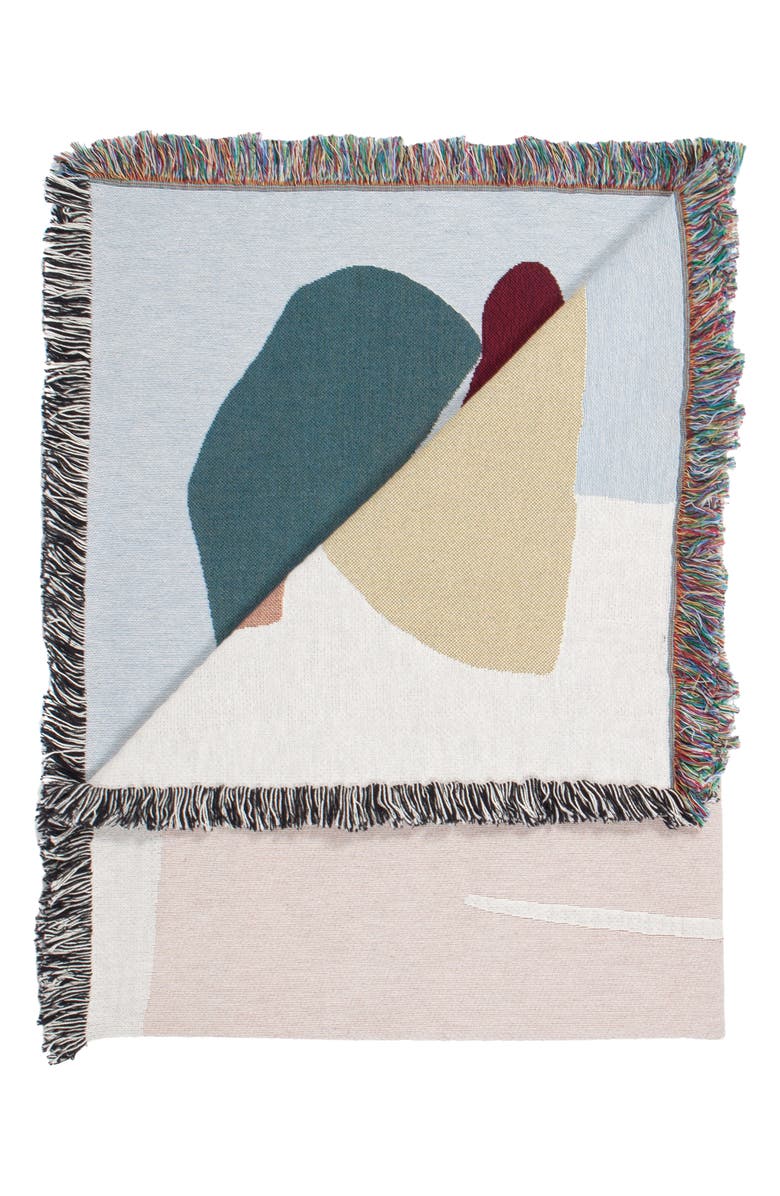 Slowdown Studio Arthur Throw Blanket, Alternate, color, Multi