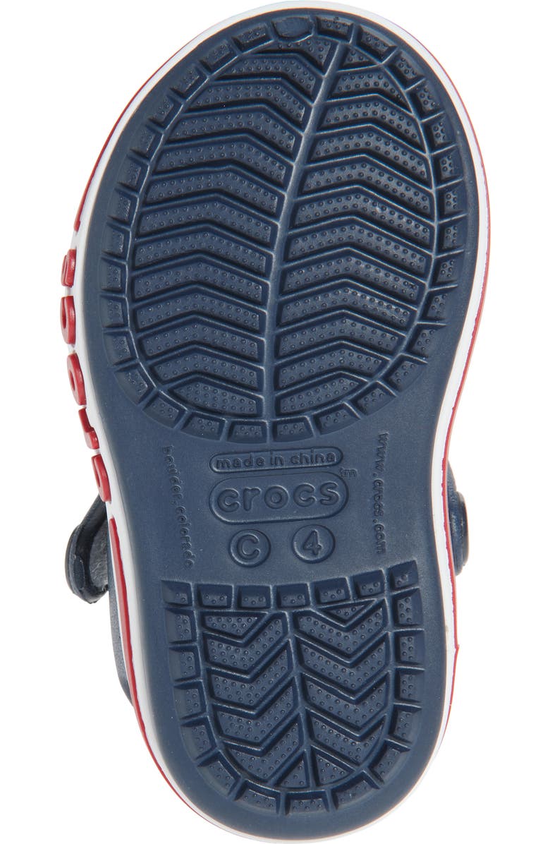 CROCS Bayaband Sandal, Alternate, color, Navy/ Pepper