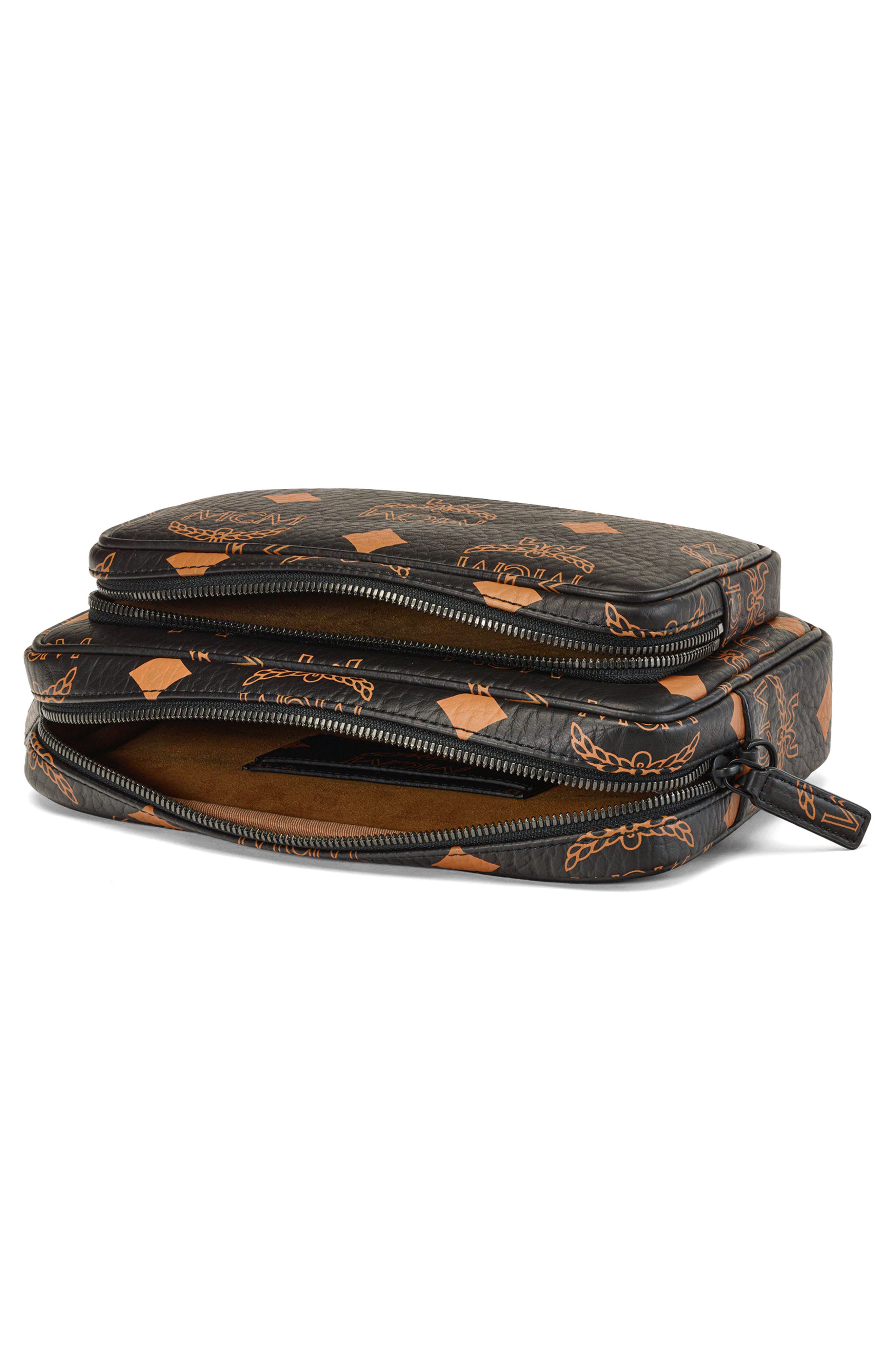 MCM Small Aren Visetos Coated Canvas Crossbody Bag, Alternate, color, 