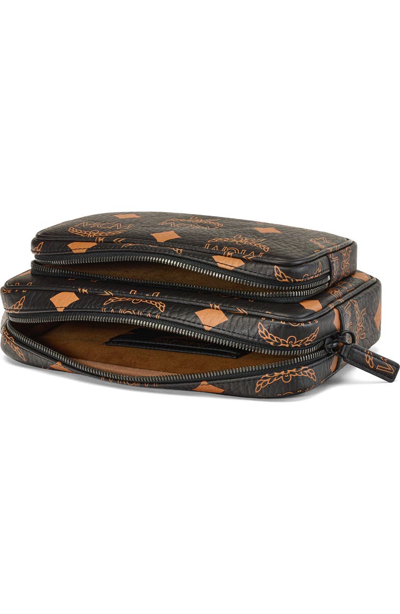 MCM Small Aren Visetos Coated Canvas Crossbody Bag, Alternate, color,