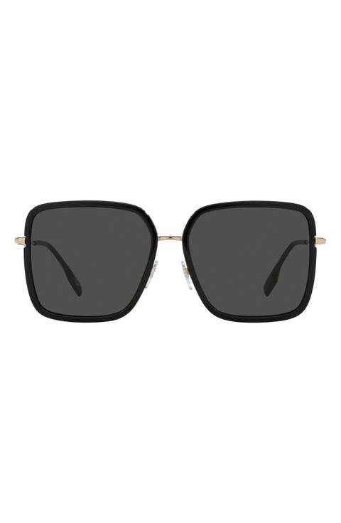Benedict 59mm Pilot Sunglasses