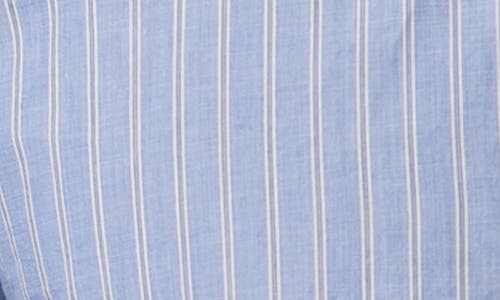 Mavi Jeans Stripe Cotton Button-up Shirt In Heather