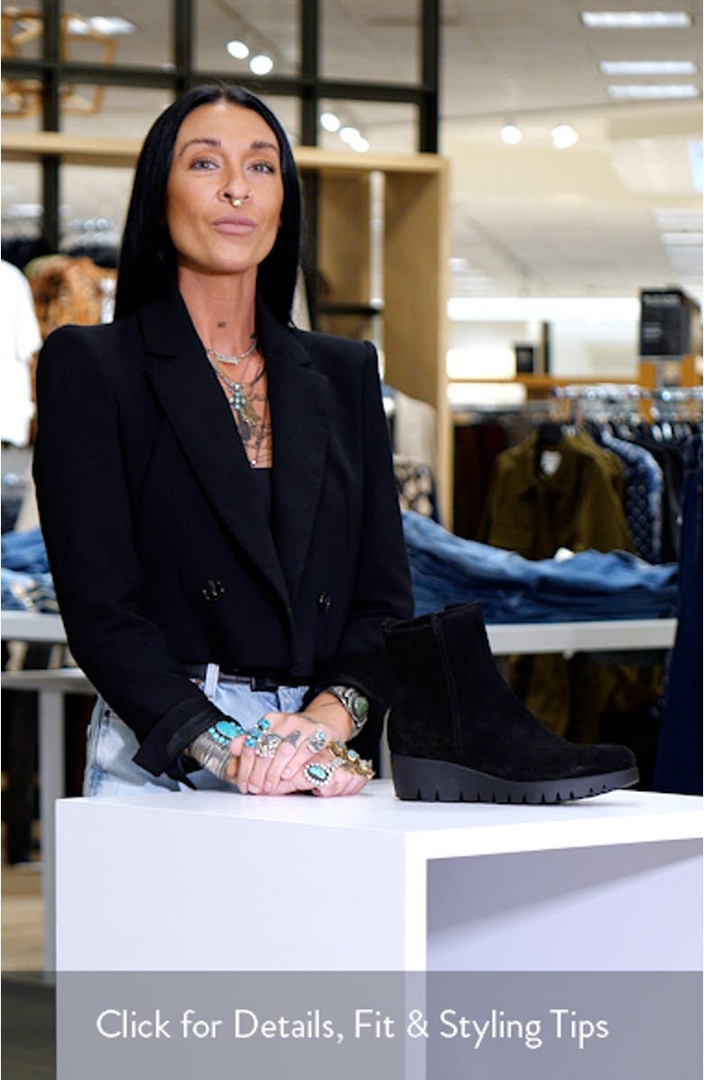 Teagan City Dry<sup>™</sup> Wedge Bootie, sales video thumbnail