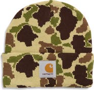 Carhartt Work In Progress Camo Duck Beanie