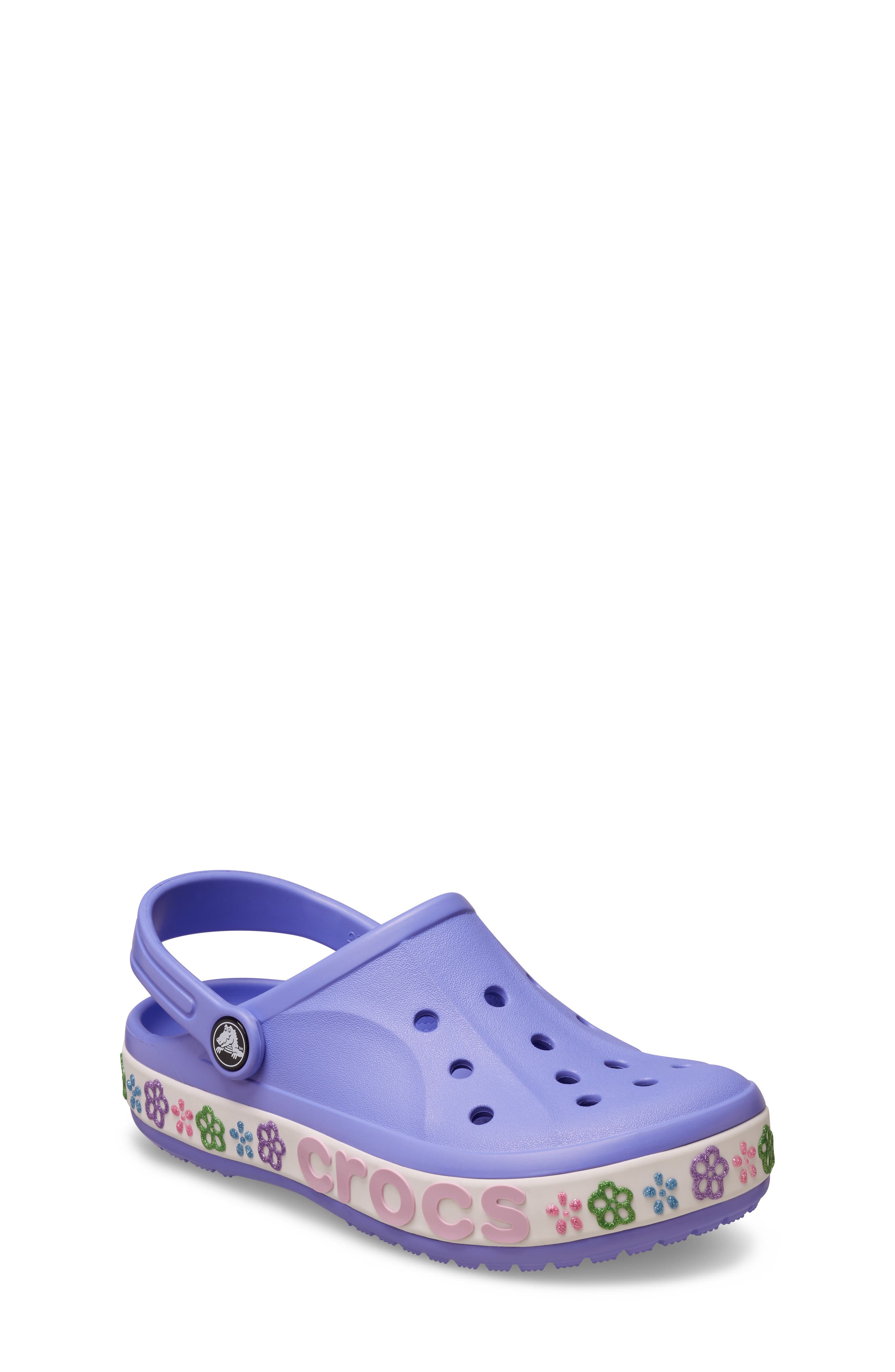 CROCS Kids' Bayaband Flower Clog