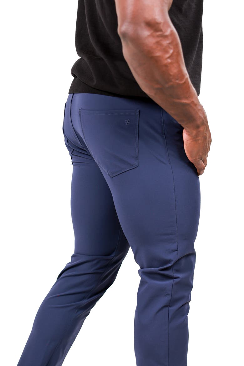 Marthyr Slim Fit Pants, Alternate, color, BLUE