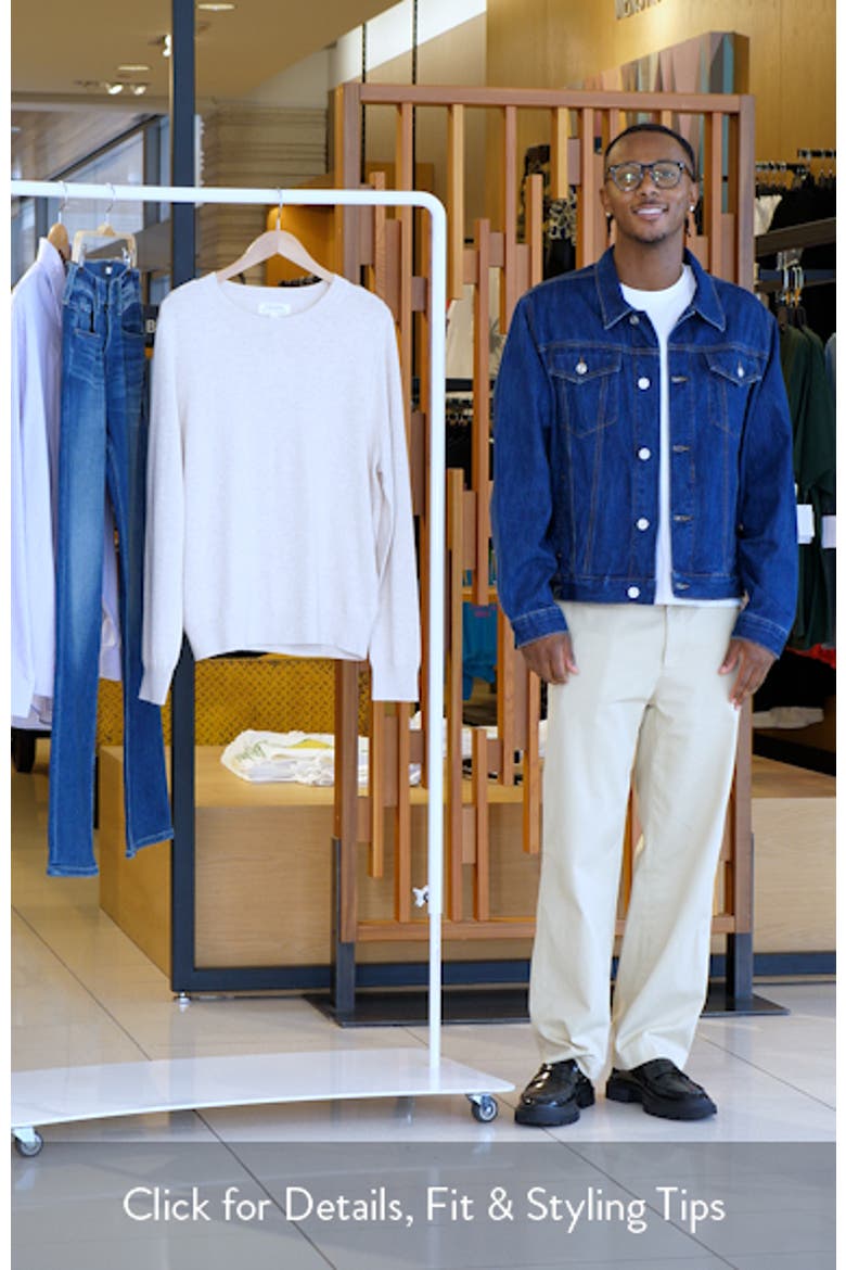 Crewneck Cotton & Cashmere Sweater video