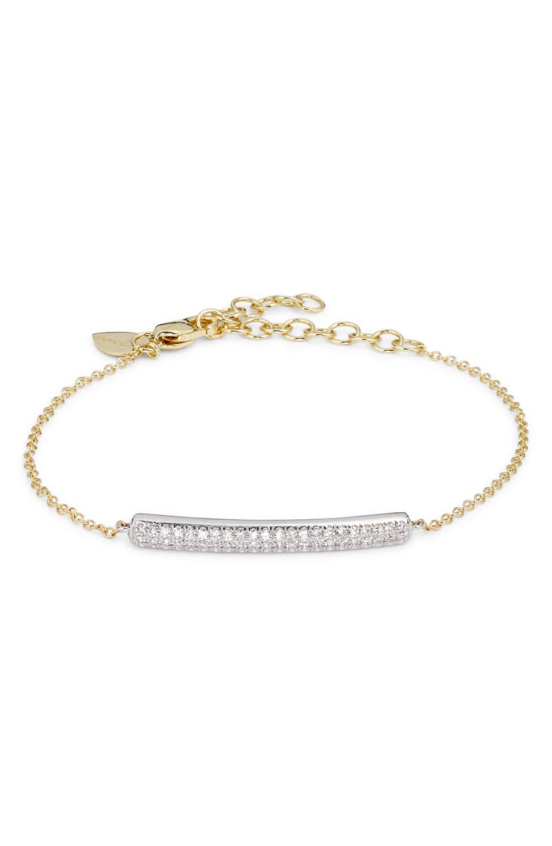 Meira T Diamond Bar Bracelet, Main, color, 