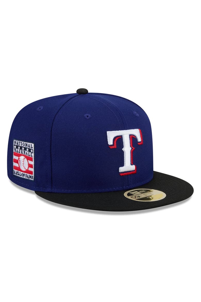 Men's New Era Royal/Black Texas Rangers 2026 Baseball Hall of Fame 59FIFTY Fitted Hat, Main, color, Royal