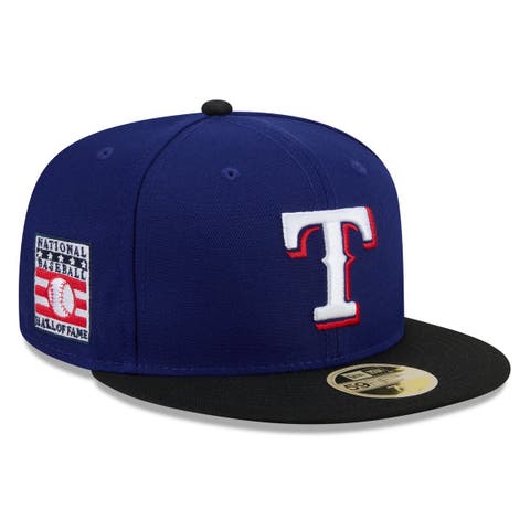 Men's New Era Royal/Black Texas Rangers 2026 Baseball Hall of Fame 59FIFTY Fitted Hat