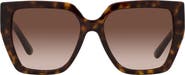 Dolce&Gabbana 55mm Square Sunglasses