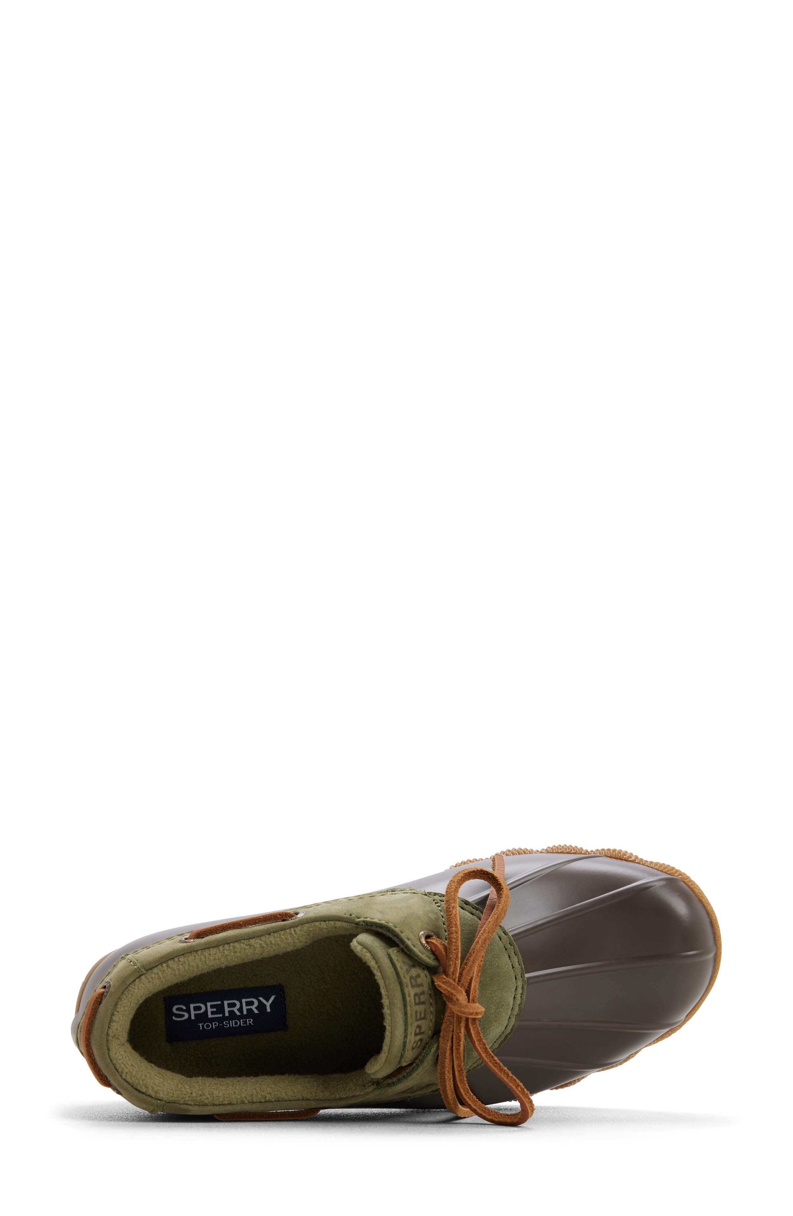 Saltwater™ 1 Eye Waterproof Duck Shoe, Alternate, color, KHAKI