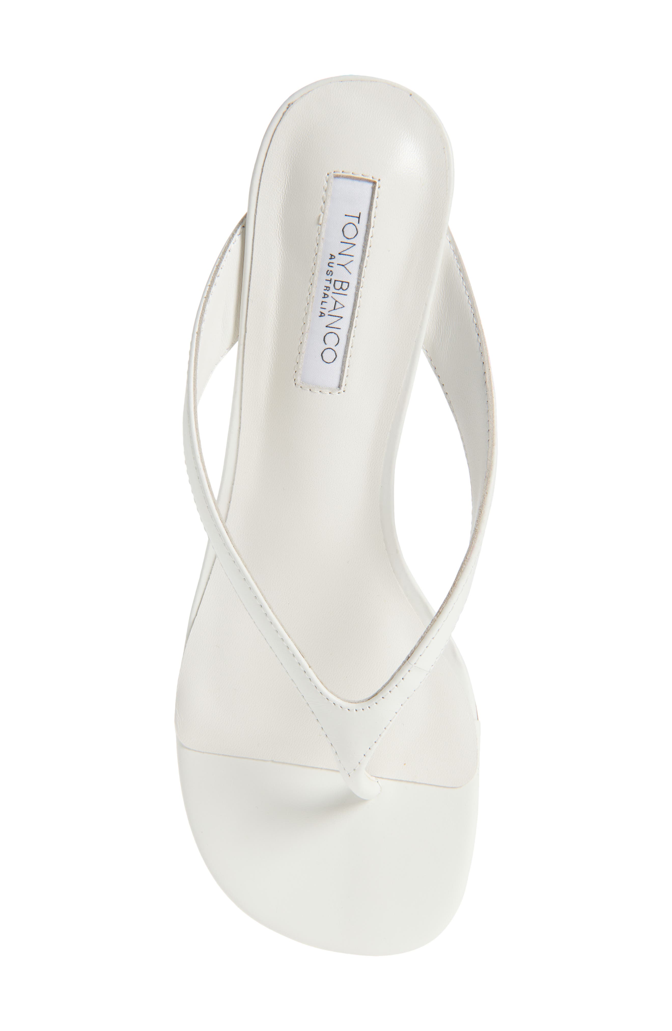 Tony Bianco Krista Sandal, Alternate, color, Milk Capretto