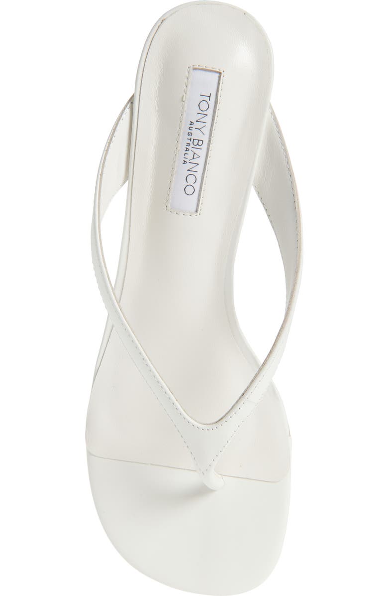 Tony Bianco Krista Sandal, Alternate, color, Milk Capretto