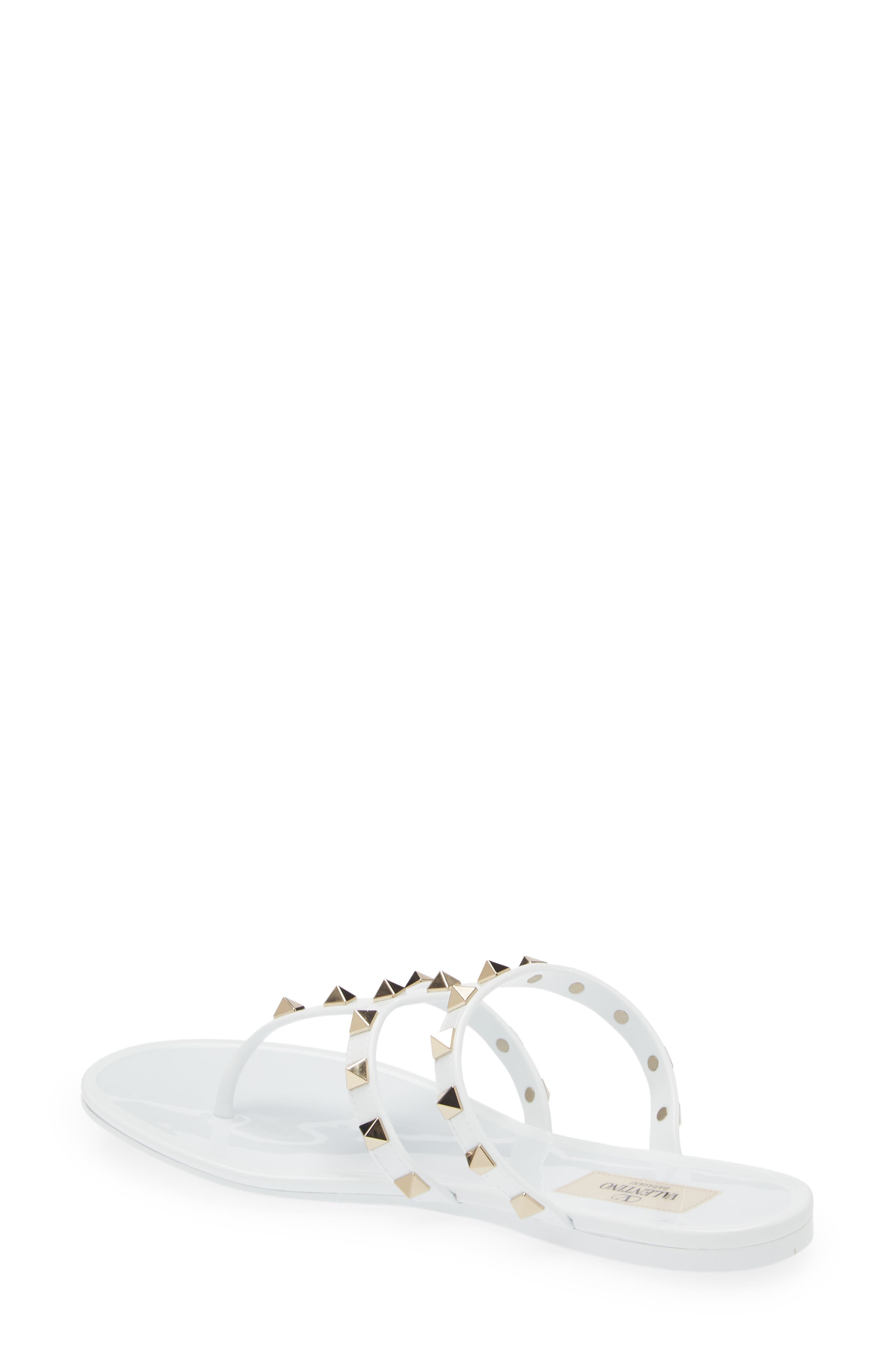 Valentino Garavani Rockstud Jelly Sandal, Alternate, color, 
