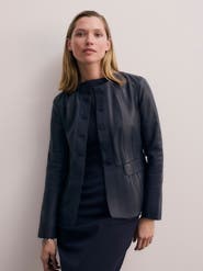 The Fold Ginevra Leather Jacket