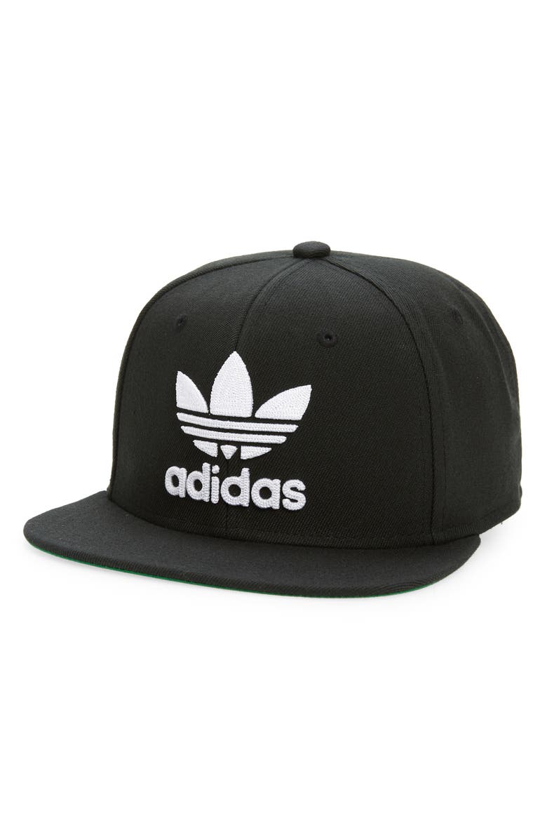 adidas Originals Trefoil Chain Snapback Baseball Cap, Main, color, 