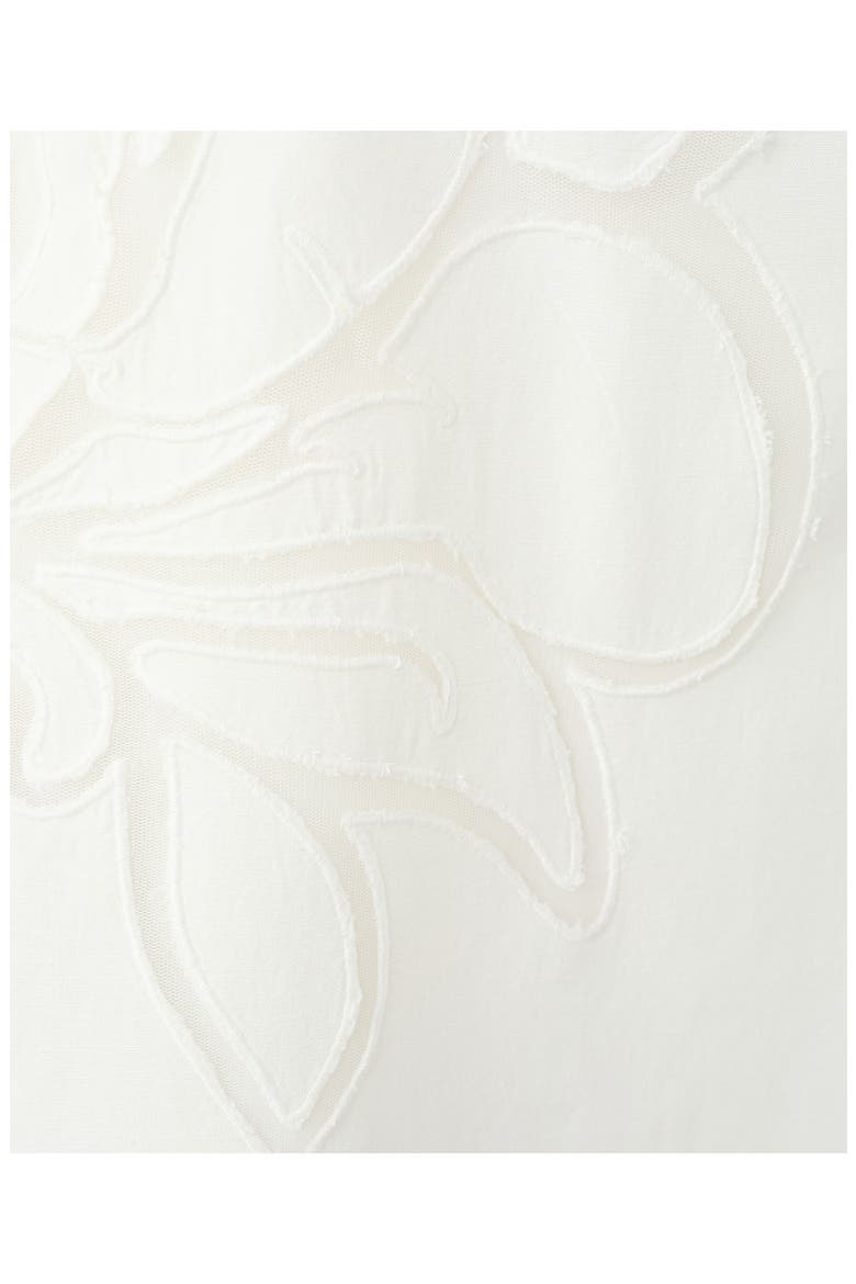 Floral Embroidered Tank Top, Alternate, color, WHITE
