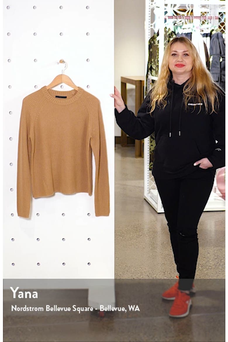 Cashmere Fisherman Sweater video