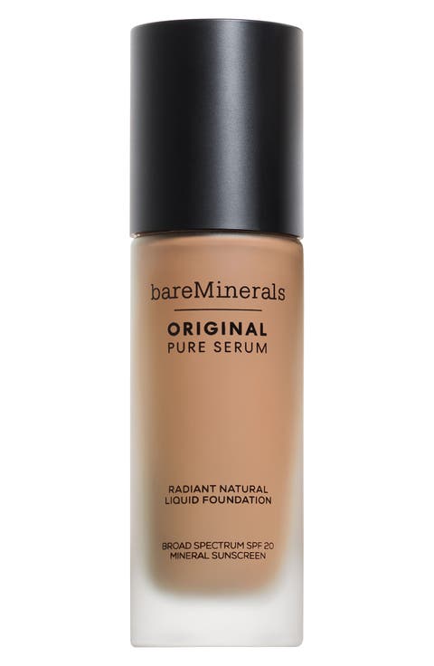 Original Pure Serum Radiant Natural Liquid Foundation Mineral SPF 20
