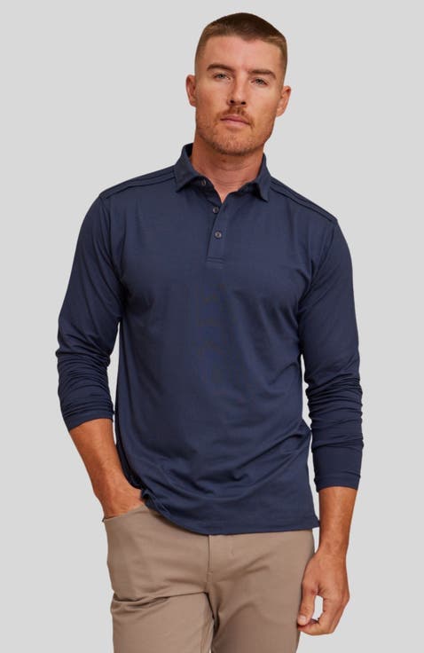 The Voyager Long Sleeve Polo