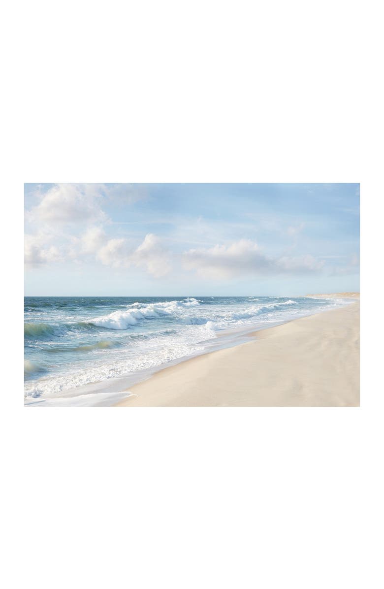MARMONT HILL Shore and Waves Painting Print on Wrapped Canvas - 45" x 30", Alternate, color,