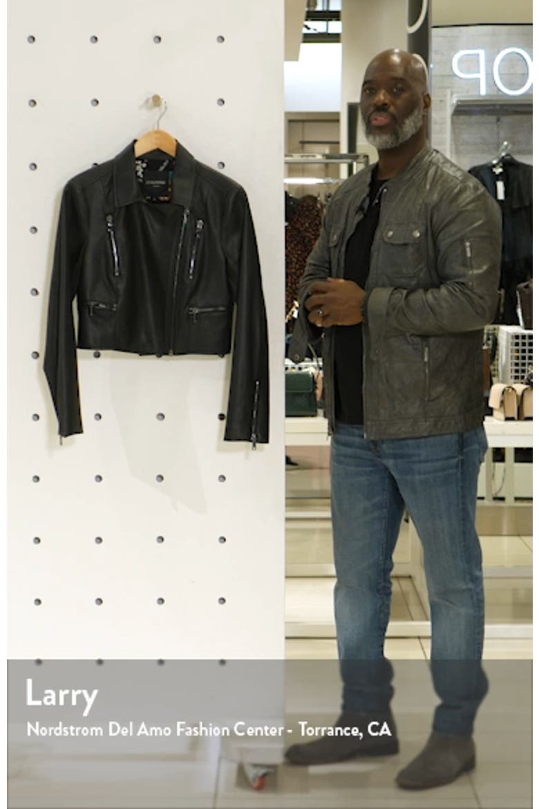 Inside Job Faux Leather Jacket video