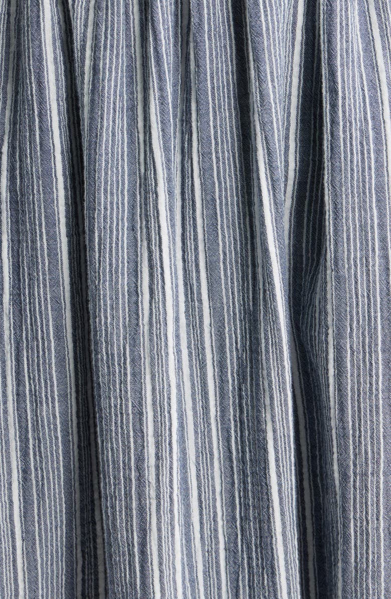FRNCH Obea Variegated Stripe Organic Cotton Sundress, Alternate, color, Bleu Jean