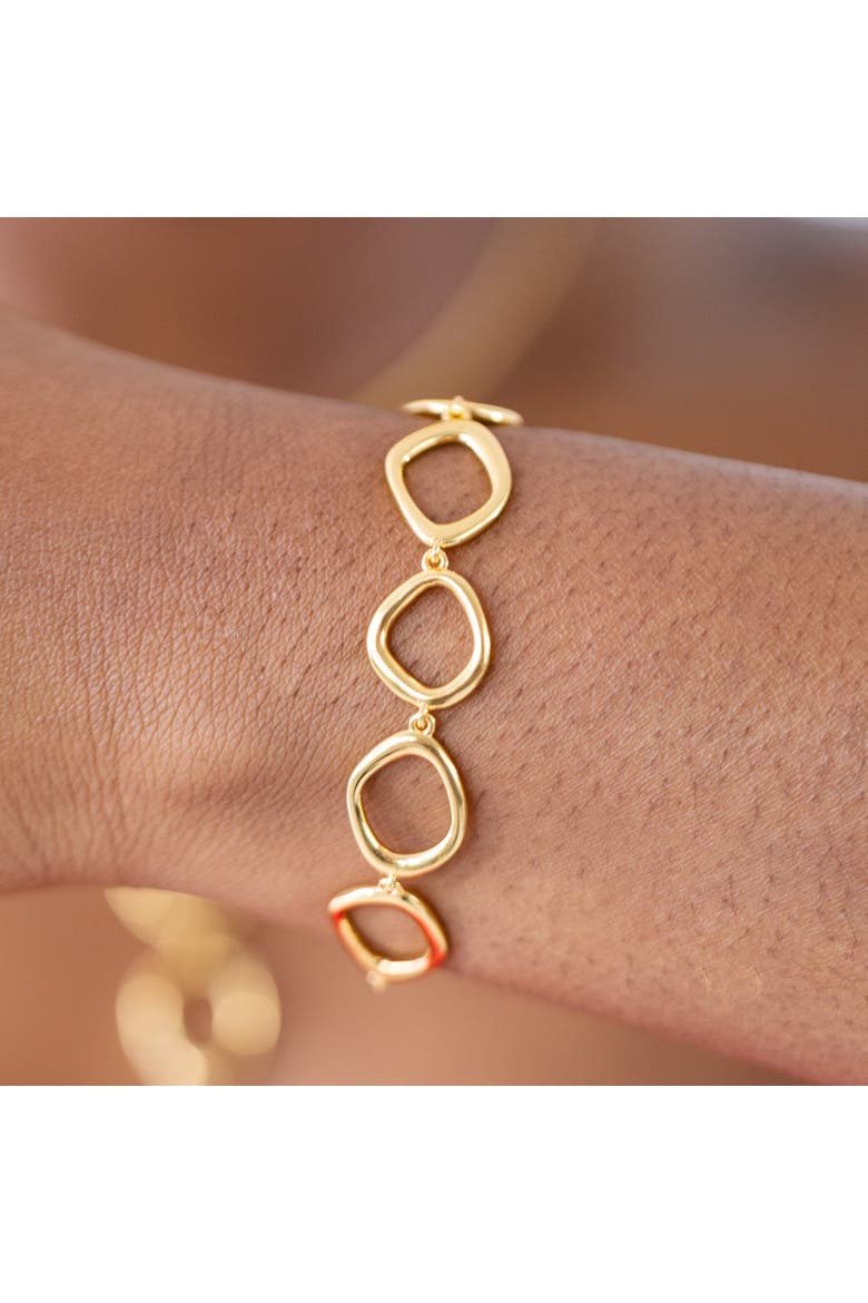 Volcan Bracelet, Alternate, color, Gold Vermeil