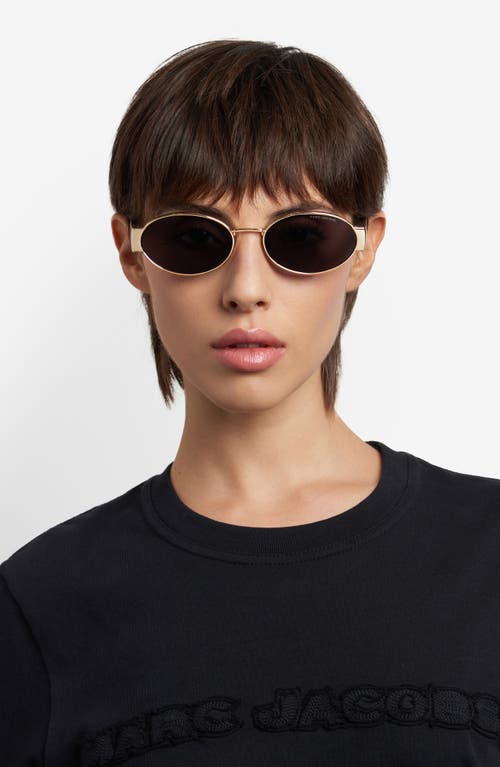 Marc Jacobs 58mm Oval Sunglasses In Multi