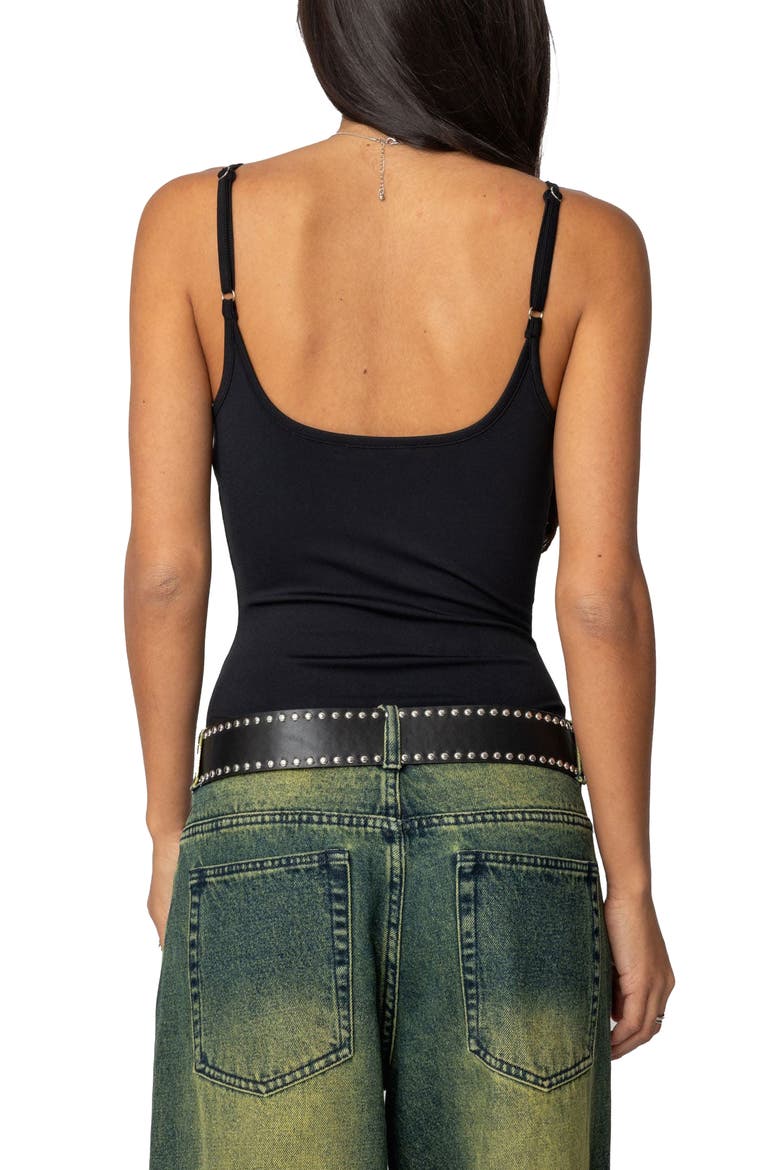 Teaghan Bodysuit, Alternate, color, BLACK