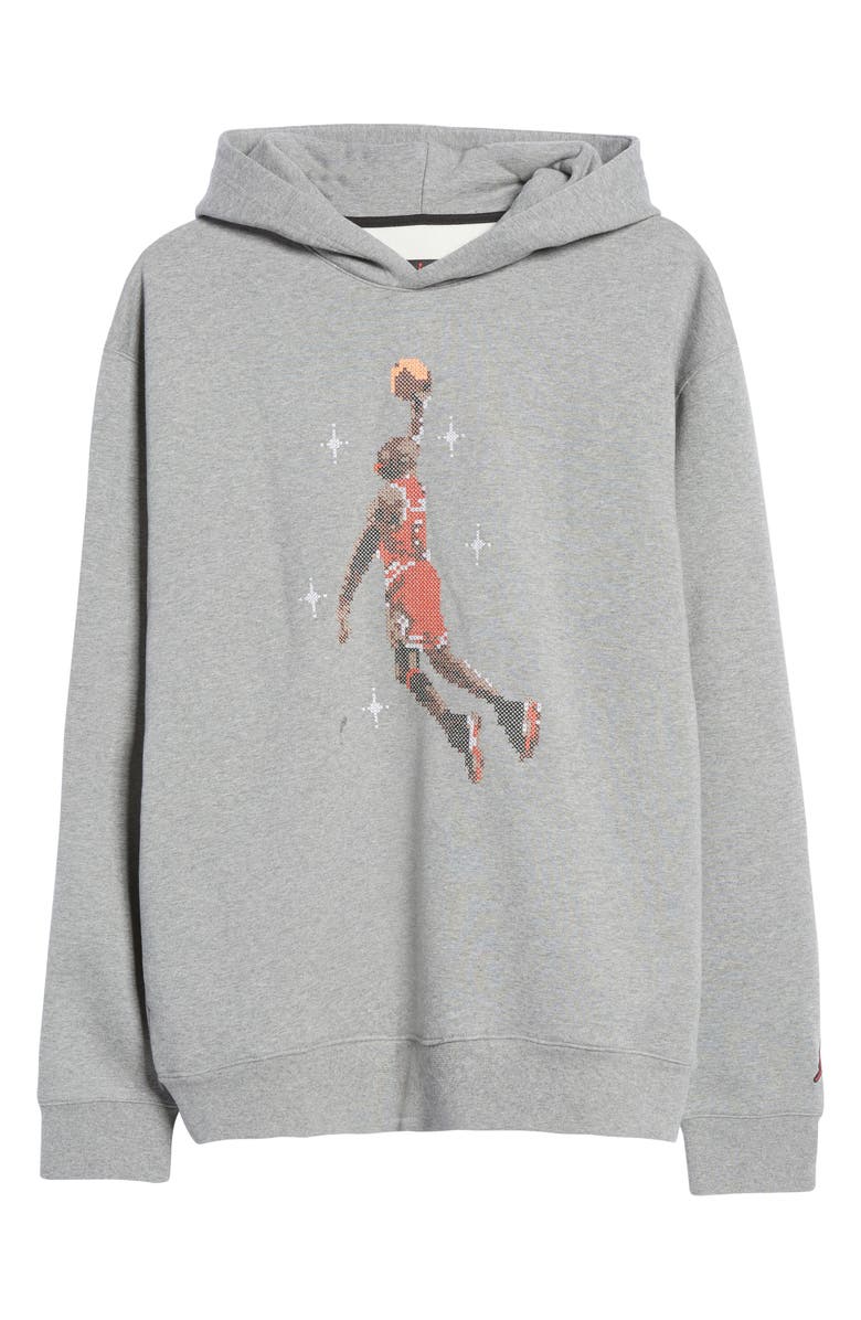 Jordan Essential Fleece Graphic Hoodie, Alternate, color, 