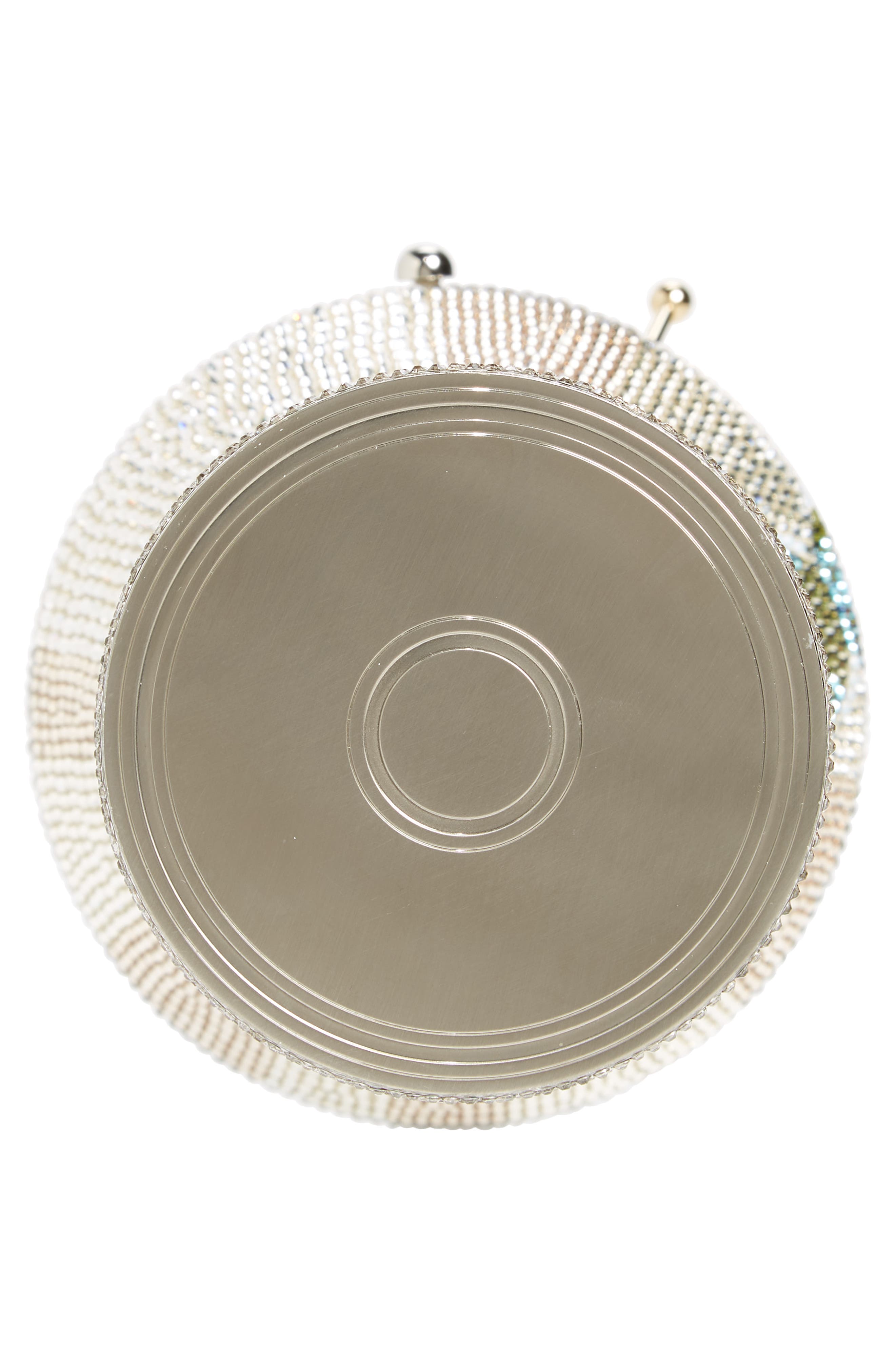 Judith Leiber Martini Crystal Embellished Minaudière, Alternate, color, 