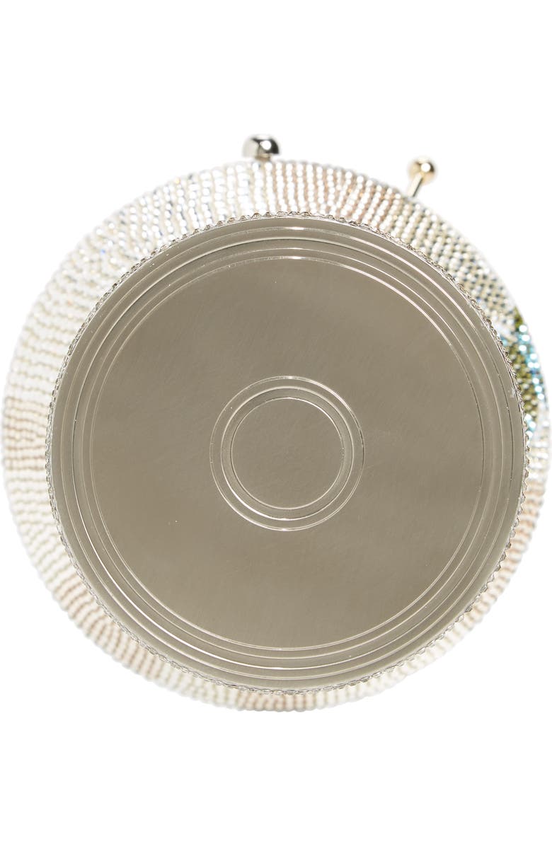 Judith Leiber Martini Crystal Embellished Minaudière, Alternate, color,