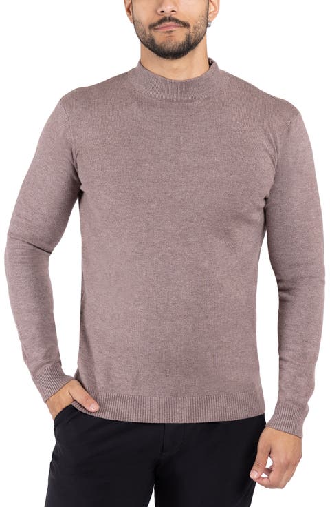 Core Mock Neck Knit Sweater