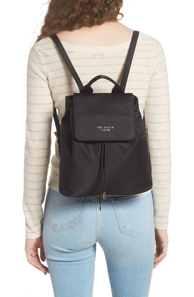 Ted Baker London Naaommi Nylon Backpack, Alternate, color,