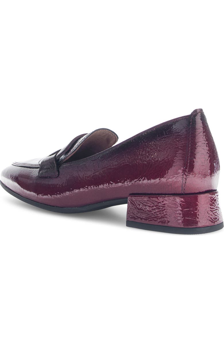 Gabor Buckle Loafer, Alternate, color, Bordo