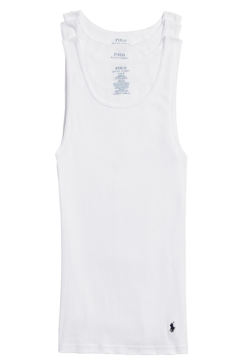 3-Pack Classic Tank Undershirts, Main, color, WHITE